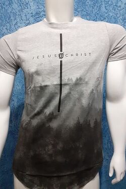 Camiseta  Masculina Fé  Jesus Christ 