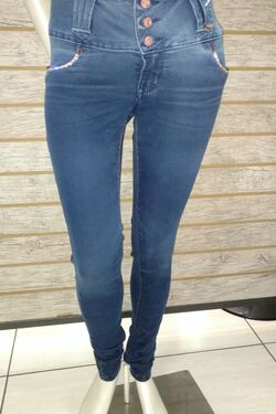 Calça Jeans Skinny Darlook  