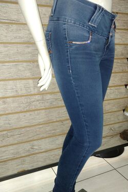 Calça Jeans Skinny do 42 ao 48 Darlook   - 2665