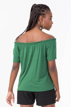 Blusa Feminina Ciganinha Verde Musgo - 28142
