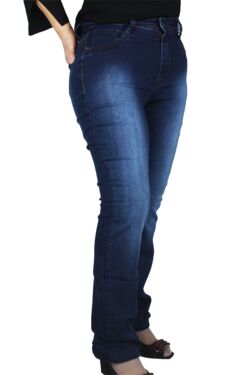 Calça Jeans Feminina Cintura Alta
