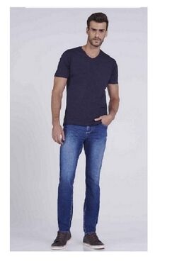 Calça Jeans Masculina Plus Slim Fit - 44753
