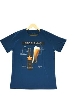 Camiseta Masculina Plus Problemas