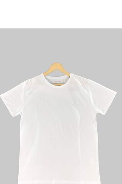 Camiseta Masculina Gola Careca Cor Branco - 44983
