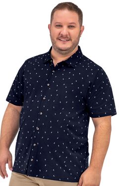 Camisa Masculina Plus Size de Malha Rovitex  - 45929