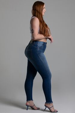 Calça Jeans Plus Size Skinny Sawary - 46083