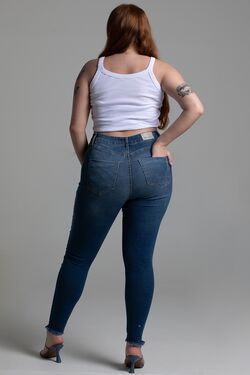 Calça Jeans Plus Size Skinny Sawary - 46084