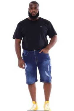  Bermuda Masculina Plus Size Shiros