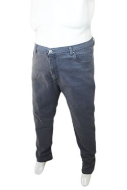 Calça Jeans Plus Size Skinny Cinza Used R Sete  - 46447