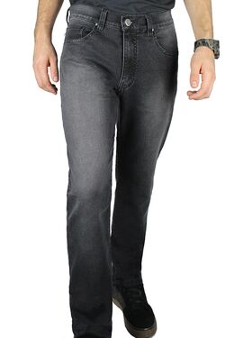 Calça Jeans Masculina Plus Size Moletom Black R Sete  - 46463