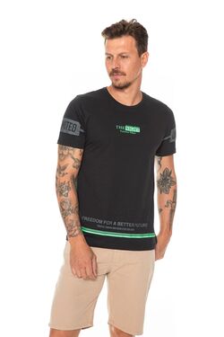 Camiseta Masculina Slim Confort SBA - 46860
