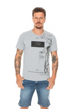 Camiseta Masculina Slim Confort SBA - 46874