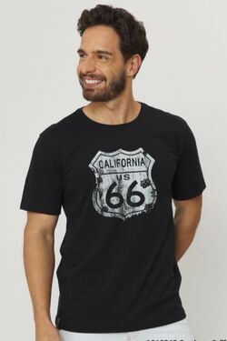 Camiseta Masculina Plus Size California