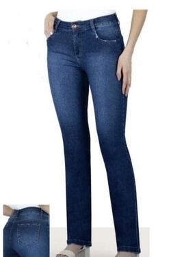 Calça Jeans Plus Size Reta Muito Mais  - 47457