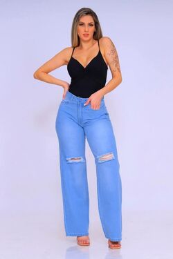 Calça Feminina Wide Leg Shiros