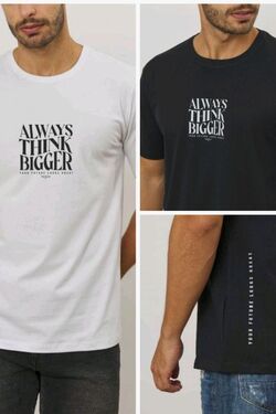 Camiseta Masculina Plus Size Bigger 