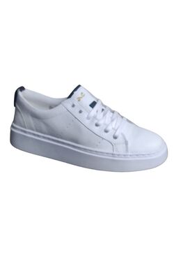 Sapatenis Feminino Couro Branco AC       - 47890