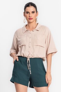 Blusa Camisa Feminina Cropped Endless   - 48005