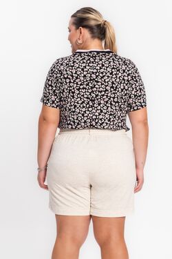 Shorts Saia Feminino Plus Size Secret - 48057