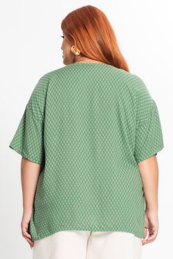 Blusa Feminina Camisa Plus Size Secret - 51121