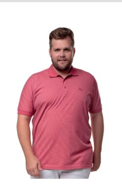 Camisa Polo Masculina Plus Size You Size Marinho