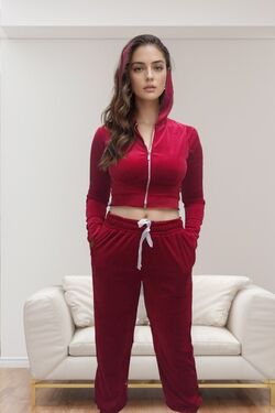 Calça Feminina Jogger em Plush FitWell