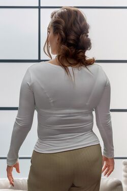 Blusa Feminina Slim Ml Fitwell - 51624