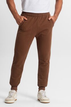 Calça Jogger Plus Size Masculina Marrom