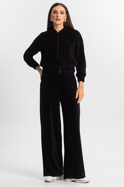 Calça Feminina Wide Leg em Plush    - 51752