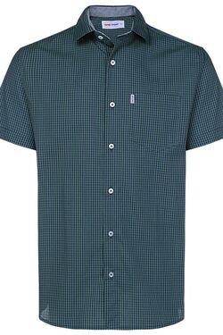 Camisa Masculina Tricoline MC Regular US TOP