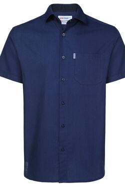 Camisa Masculina Tricoline MC Regular US TOP