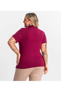 Blusa Plus Size Gola Alta Secret - 52305