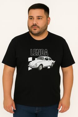 Camiseta Plus Size Lenda Branco Thoux