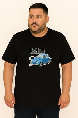 Camiseta Plus Size Lenda Azul Thoux