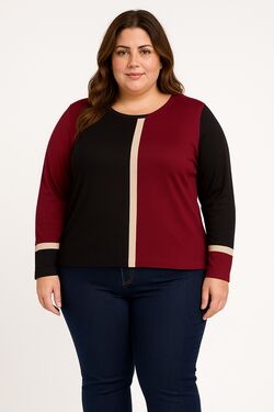 Blusa Plus Size Ml Miravest