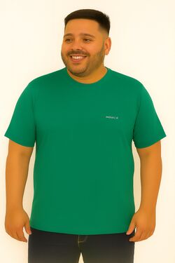 Camiseta Plus Size Básica Algodão Thoux