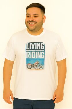 Camiseta Plus Size Riding Thoux