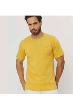 Camiseta Plus Size Cor Amarelo Bee - 52990