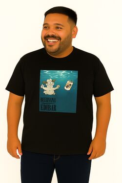 Camiseta Plus Size Beervana Cor Preto