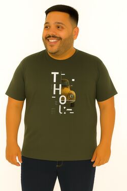 Camiseta Plus Size Fusca Cor Verde
