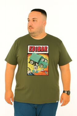 Camiseta Plus Size Grazy Cor Verde