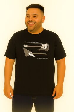 Camiseta Plus Size Guitar Thoux