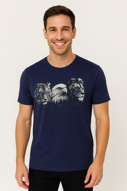 Camiseta Slim Motivo Resilience Fine