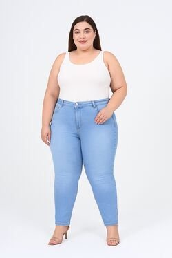 Calça Skinny Jeans Plus Size Muito Mais