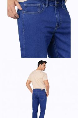 Calça Jeans Masculina Regular Destroyed Kdori Veste Até 60 - 53275