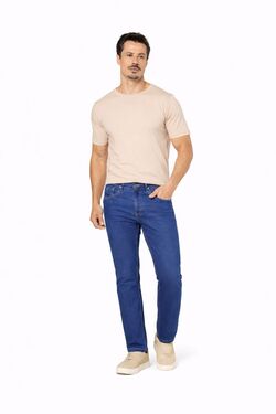 Calça Jeans Masculina Regular Destroyed Kdori Veste Até 60