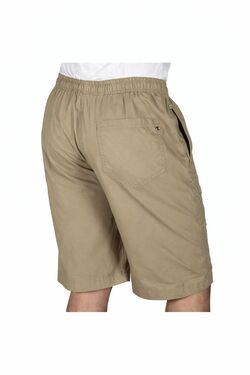 Bermuda Masculina Cargo com Elástico Caqui R Sete – Conforto Total