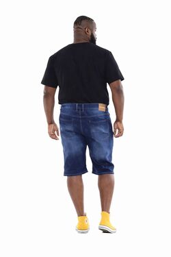 Bermuda Jeans Plus Size Skinny com Elastano Shyros – Conforto e Caimento Perfeito - 53436