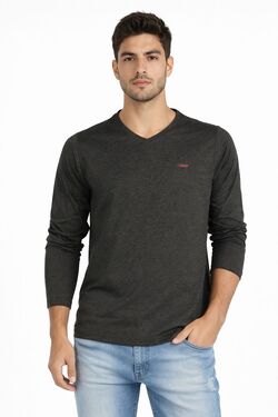 Camiseta Slim Manga Longa Six one - 53458