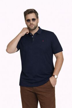 Camisa Polo Masculina Six One Viscose com Poliéster Confort Slim